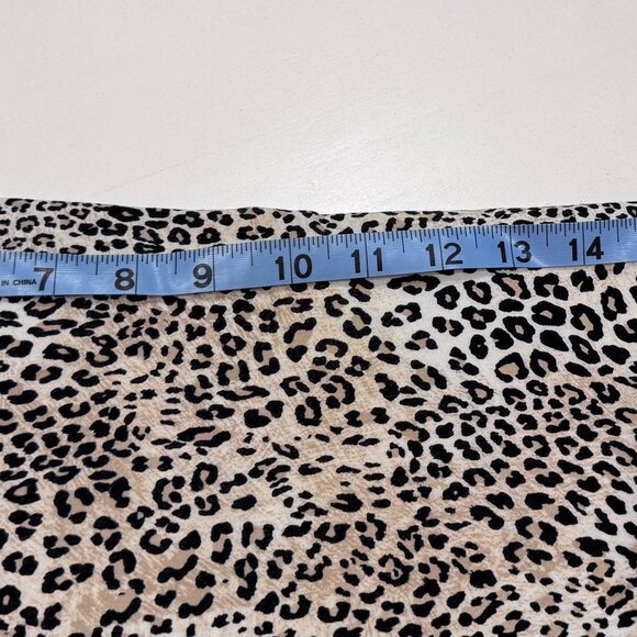 Chico's Brigitte Leopard Print Cropped Pants, Sz 2 - Picture 6 of 7